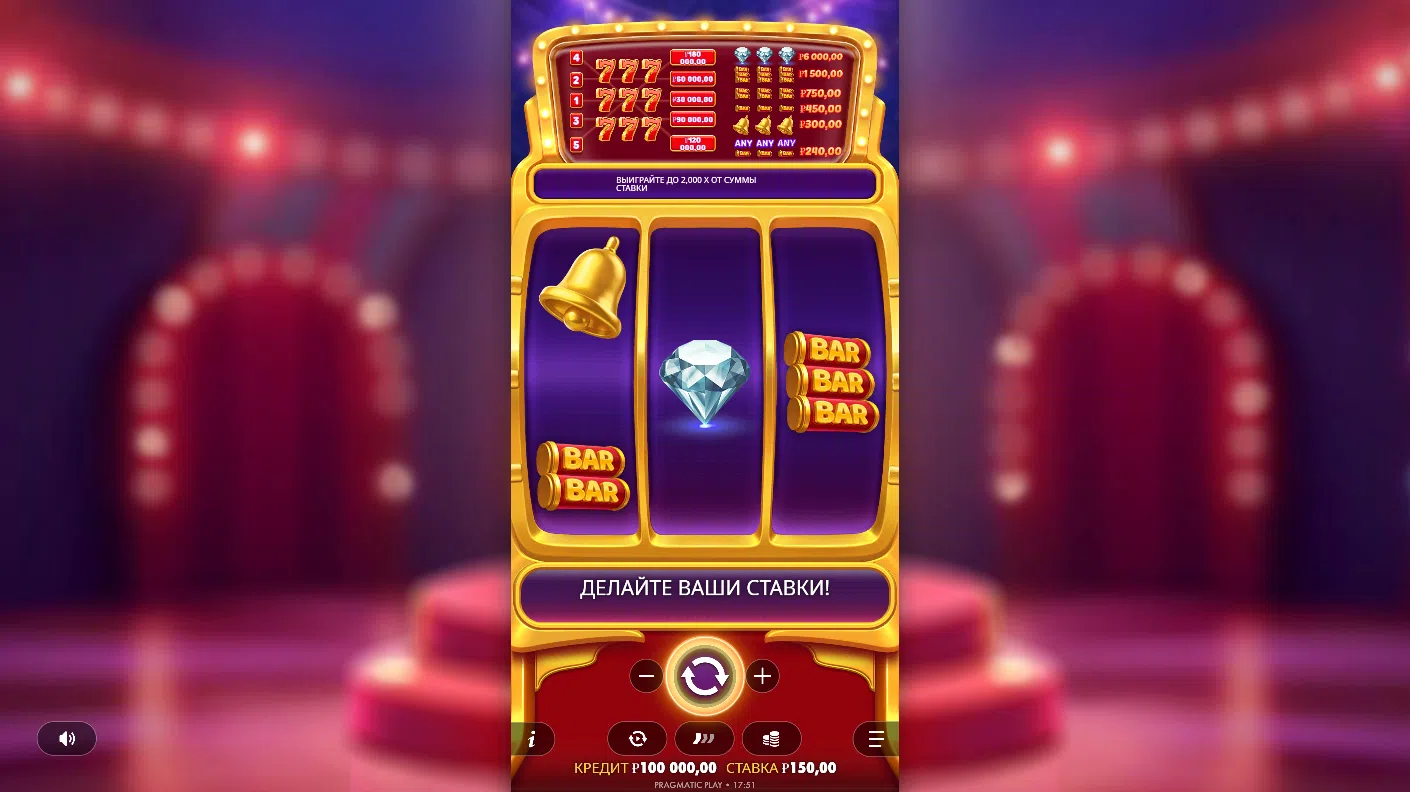 777 Rush — игровой экран