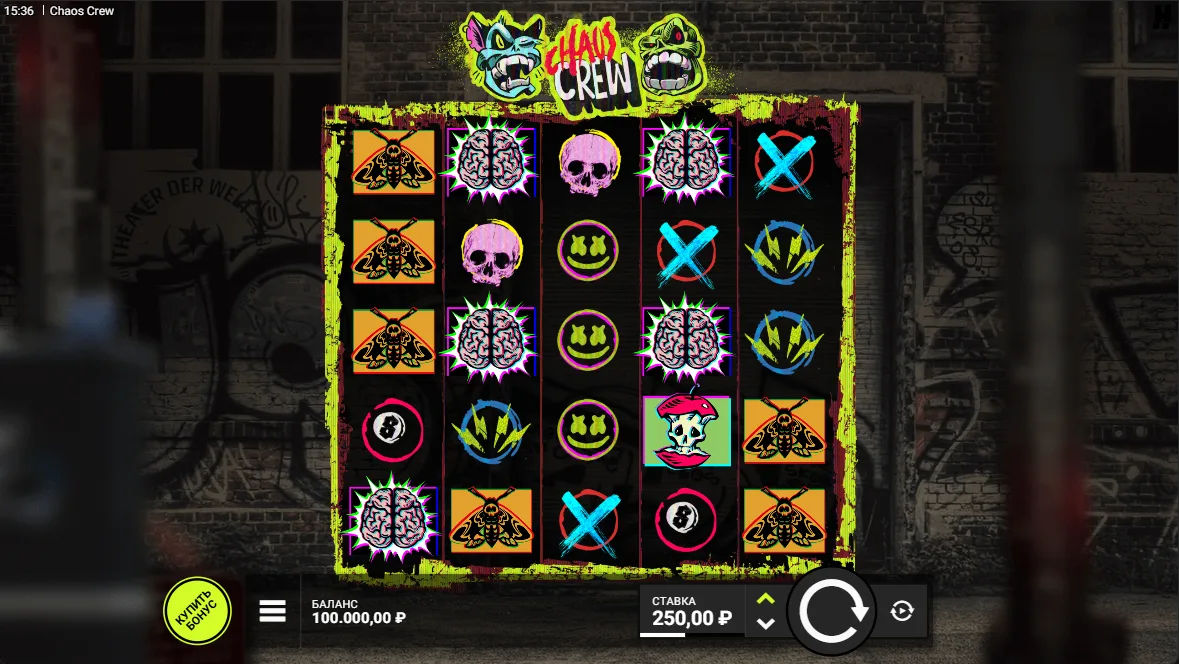 Chaos Crew — основное игровое поле