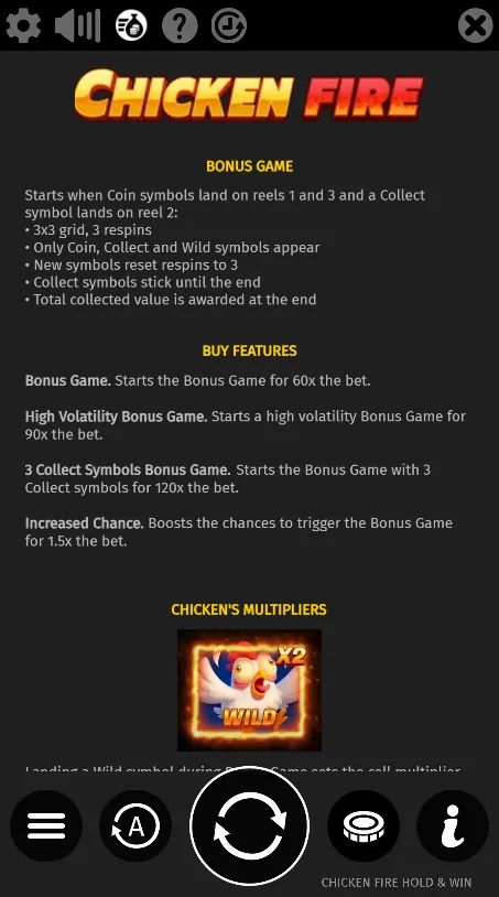 Chicken Fire — правила игры 3