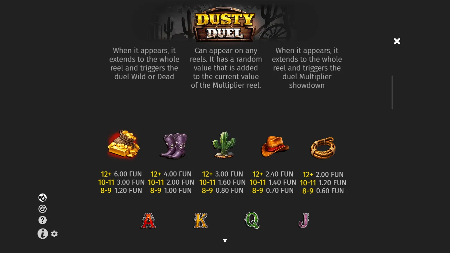 Dusty Duel — правила игры 2