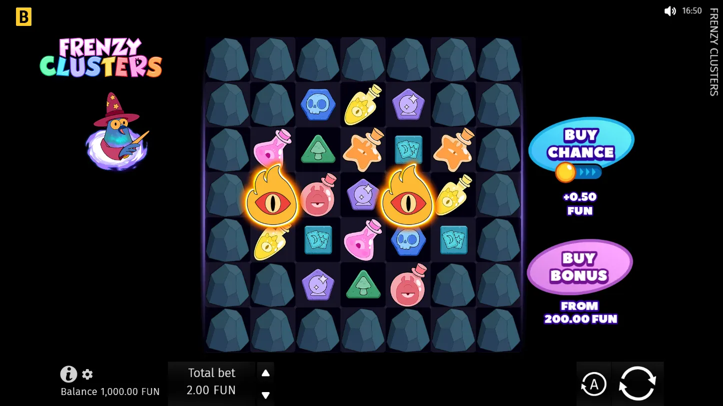 Frenzy Clusters — игровое поле