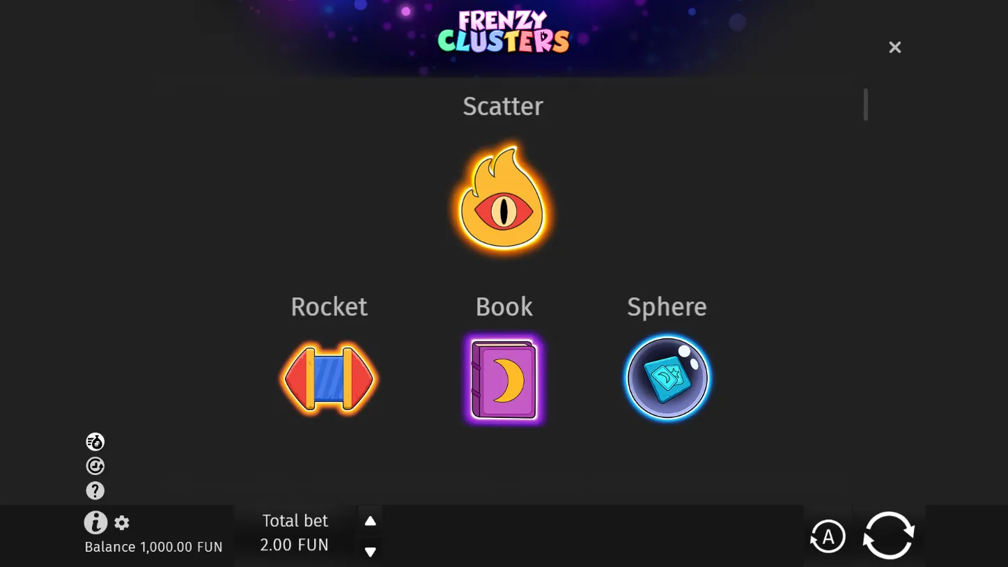 Frenzy Clusters — правила игры 1