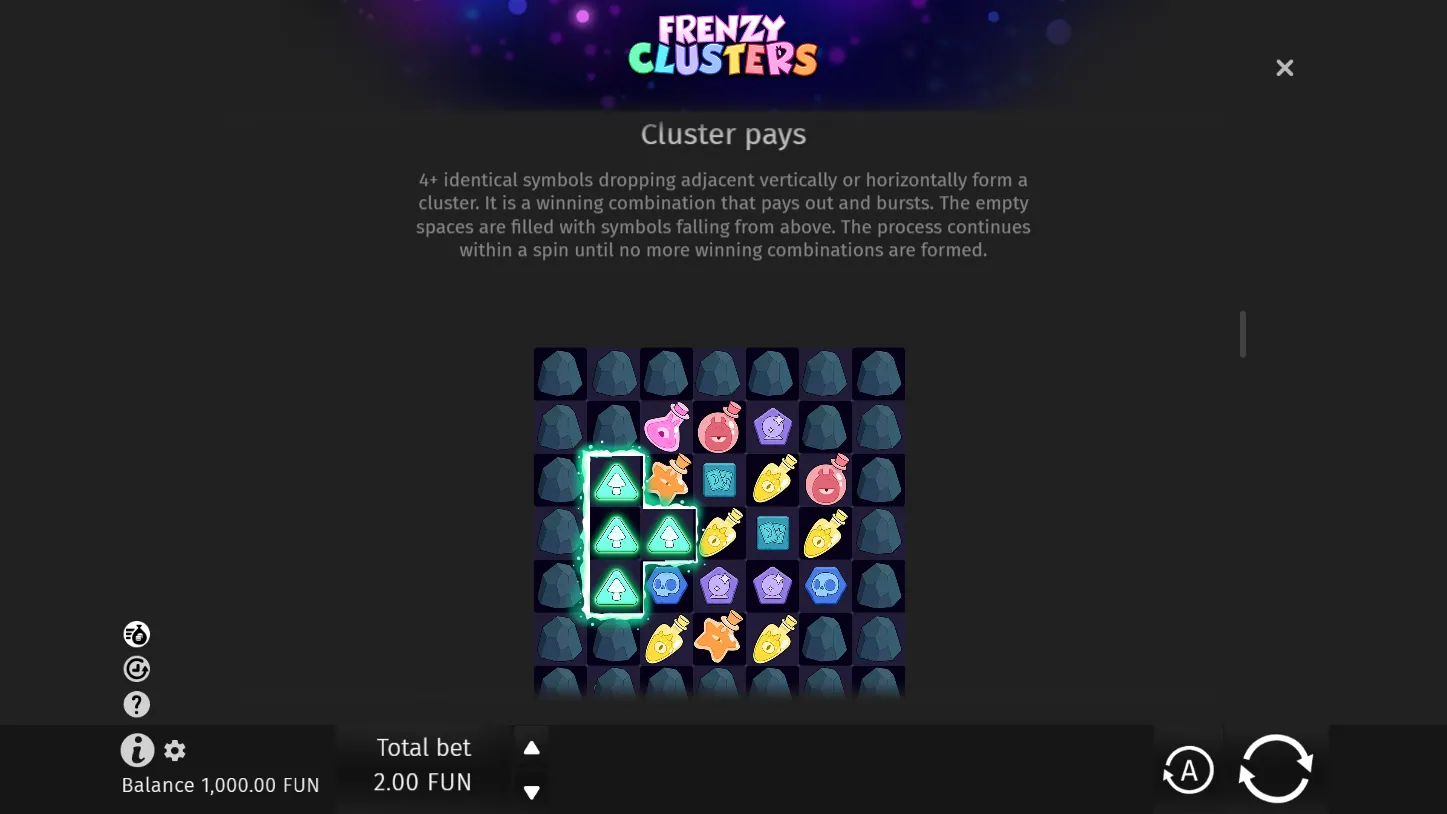 Frenzy Clusters — правила игры 4