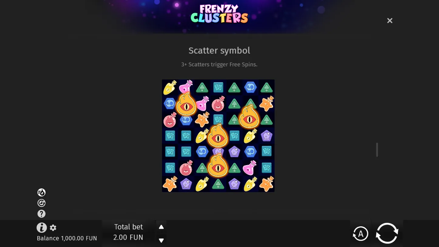 Frenzy Clusters — правила игры 6