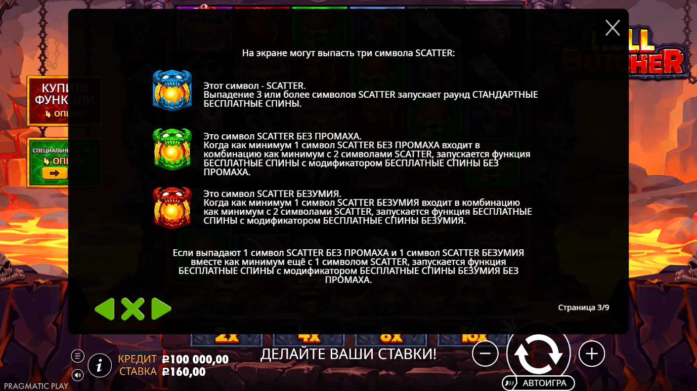 Hell Butcher — правила и описание механики 3