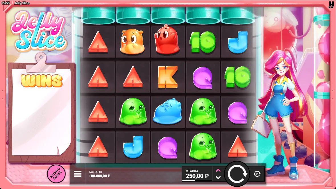 Jelly Slice — основное игровое поле