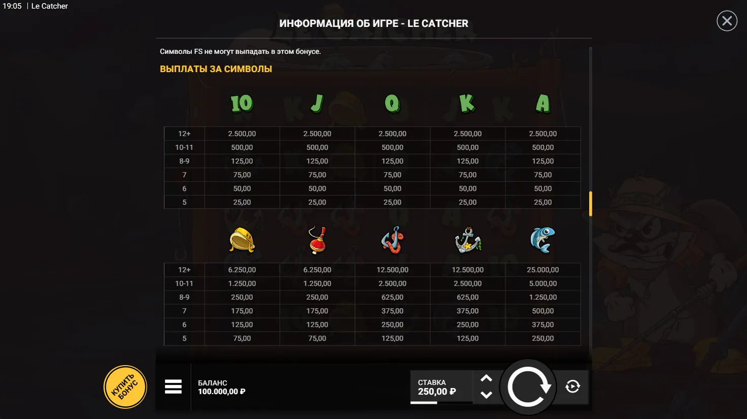 Le Catcher — правила игры 8