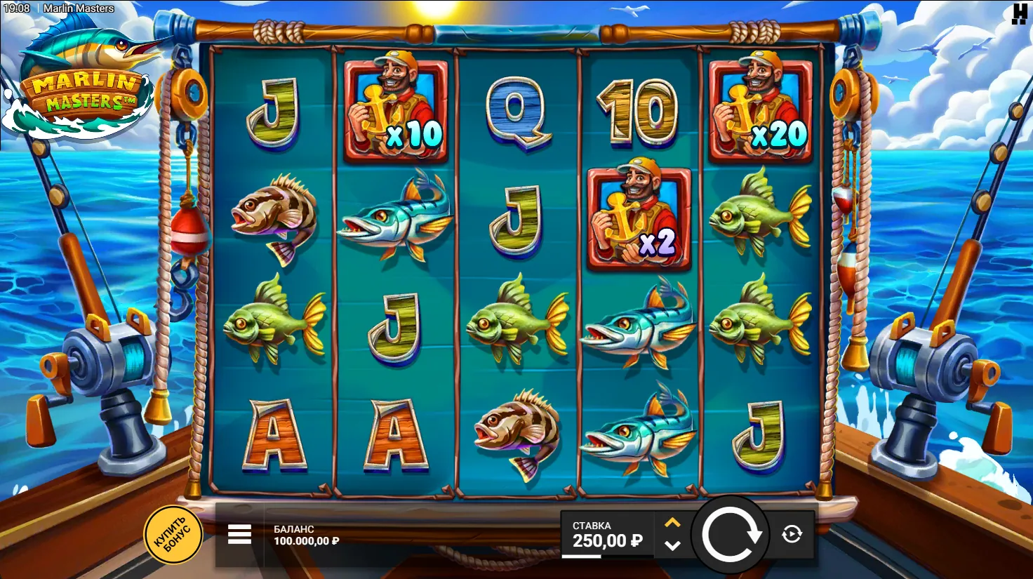 Marlin Masters — игровое поле