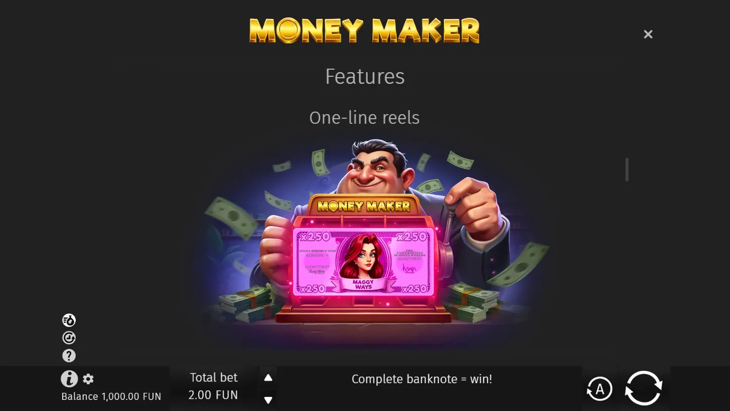 Money Maker — правила игры 3