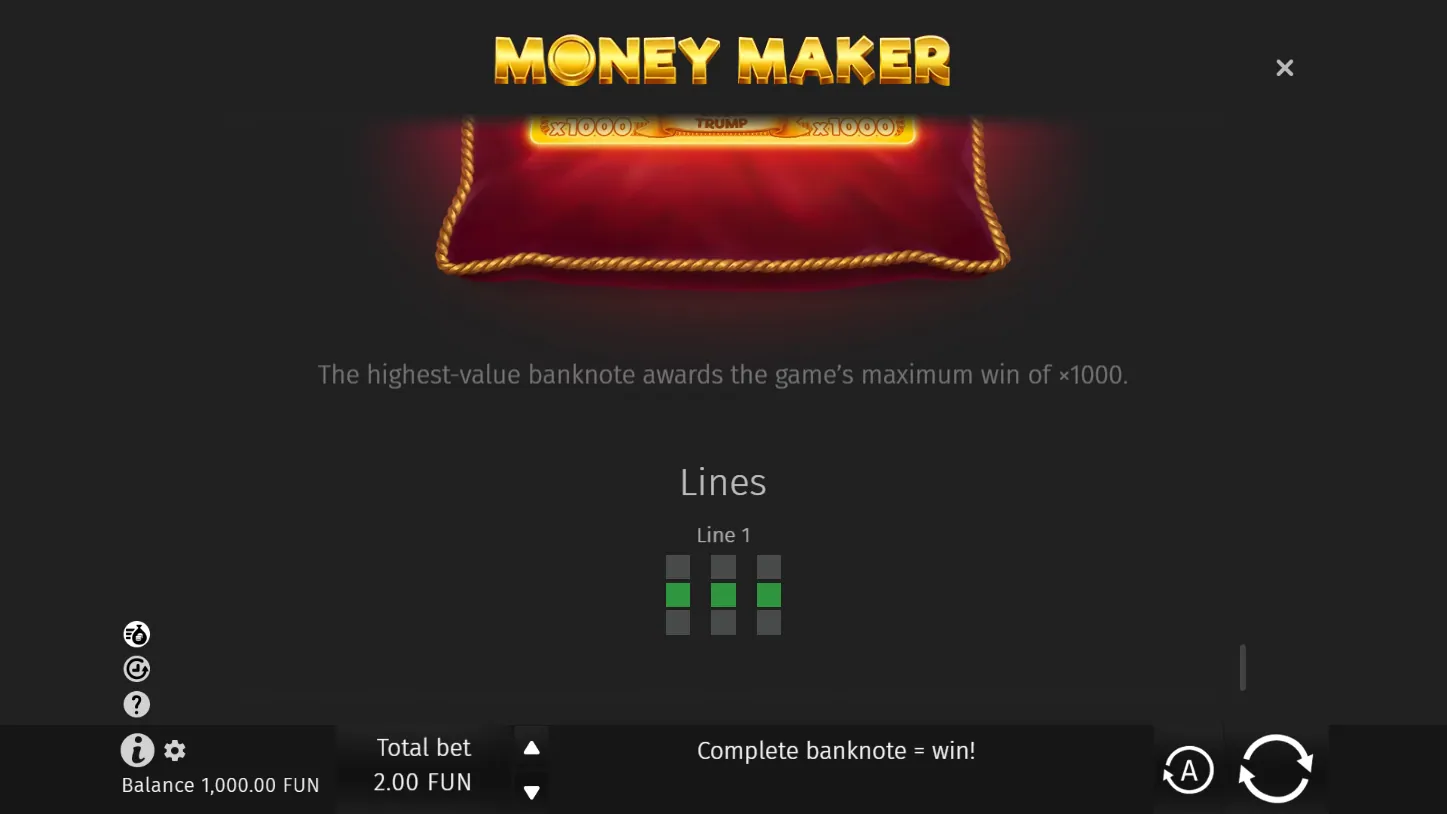 Money Maker — правила игры 6
