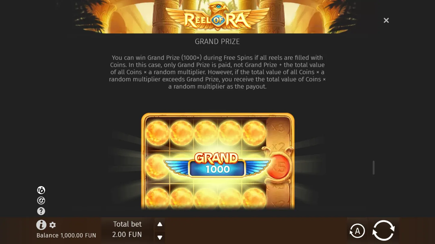 Reel of Ra — правила игры 4