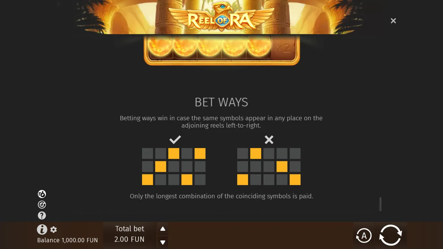 Reel of Ra — правила игры 5