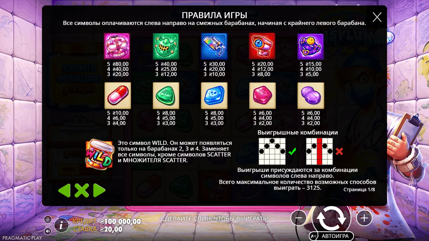 Sunnydaze Asylum — правила и описание механики
