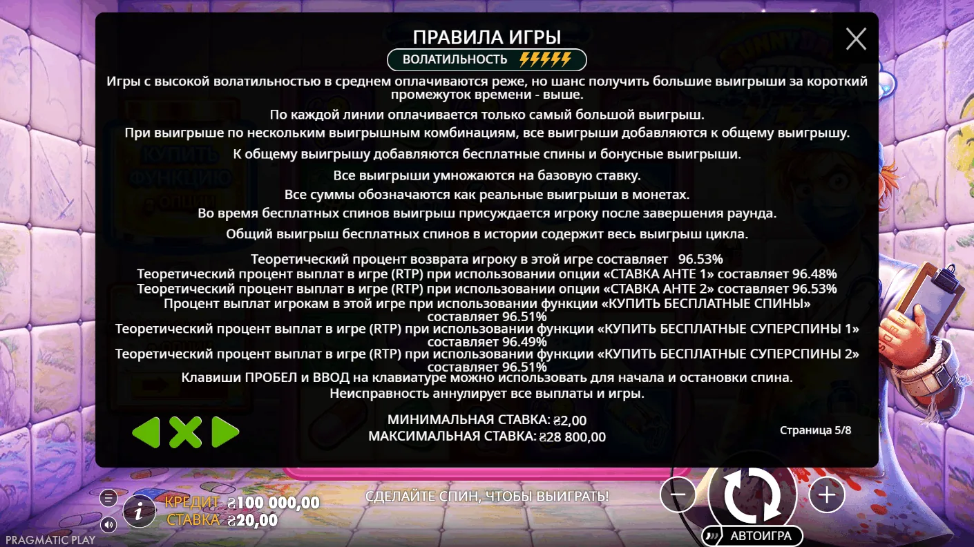 Sunnydaze Asylum — правила и описание механики 5