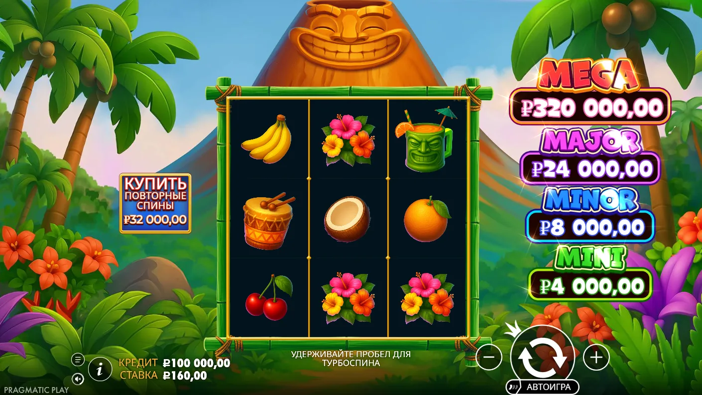 Super Tiki Strike — основное игровое поле