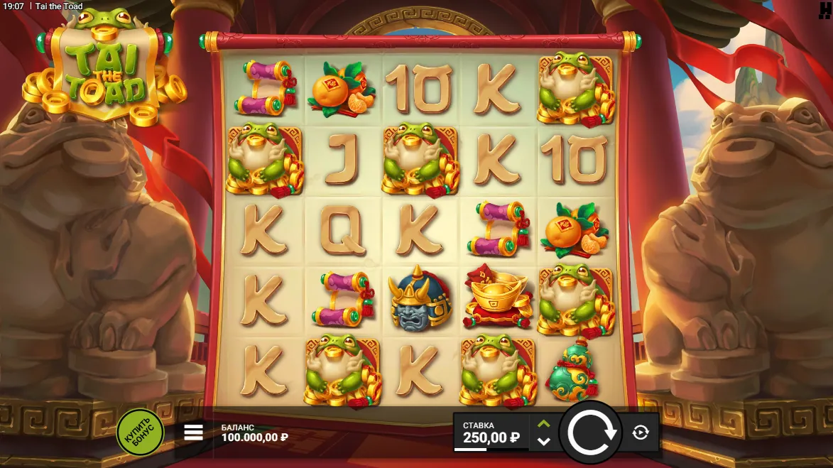 Tai the Toad — игровое поле