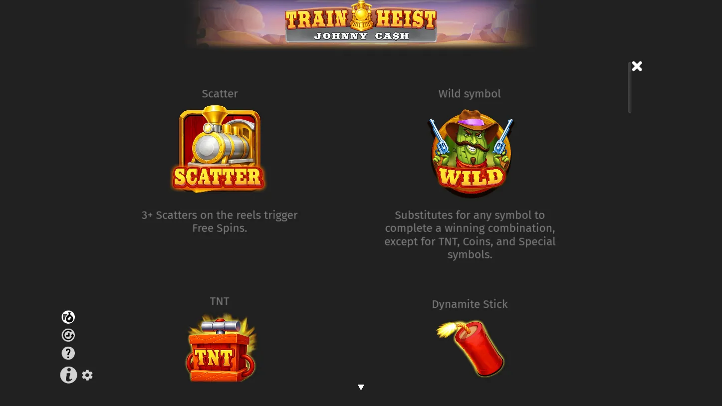 Train Heist Johnny Cash — правила игры 1