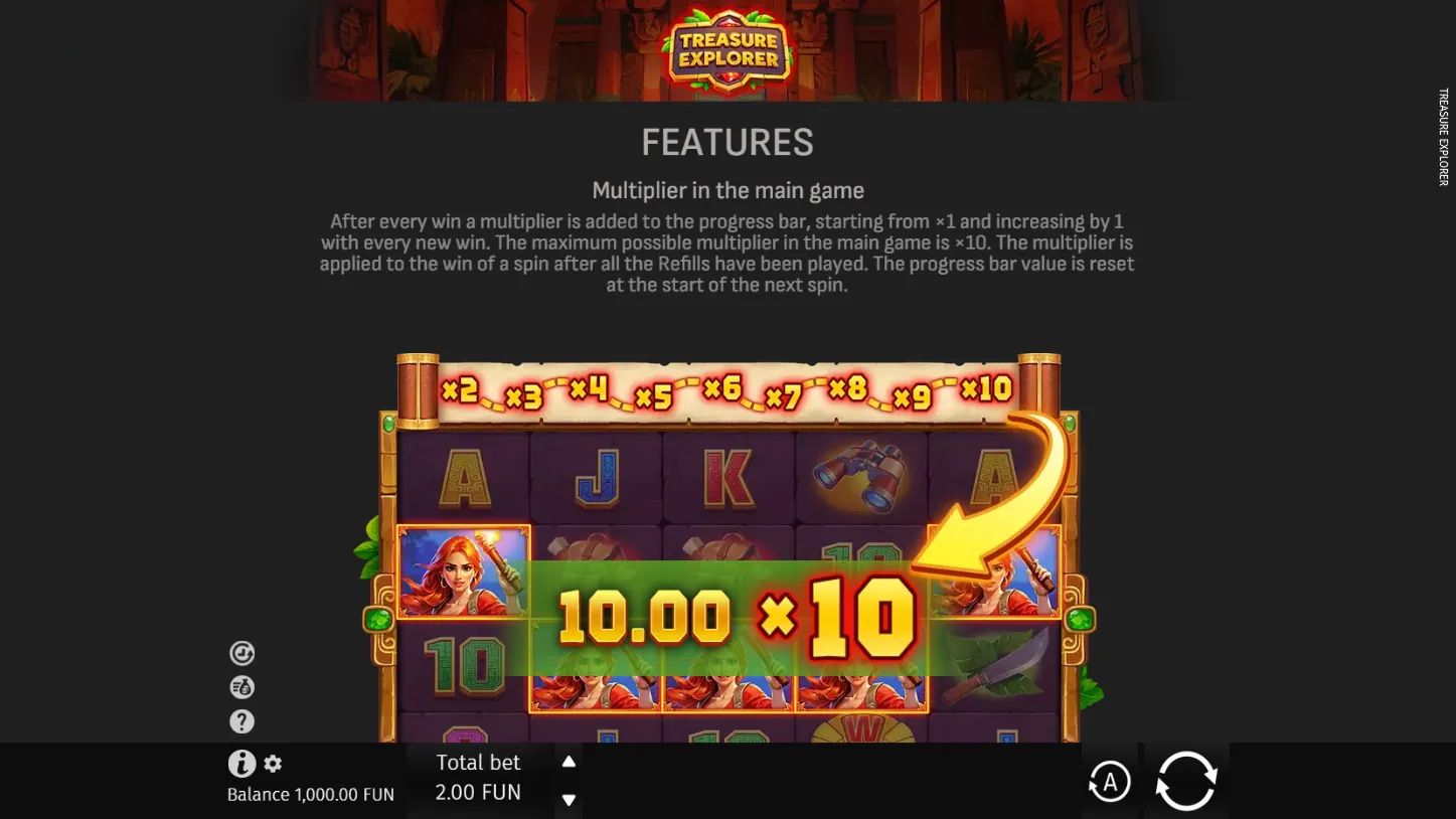 Treasure Explorer — правила игры 3