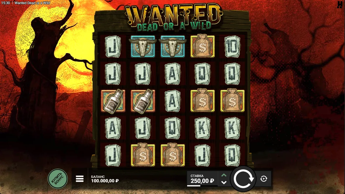 Wanted Dead or a Wild — основное игровое поле