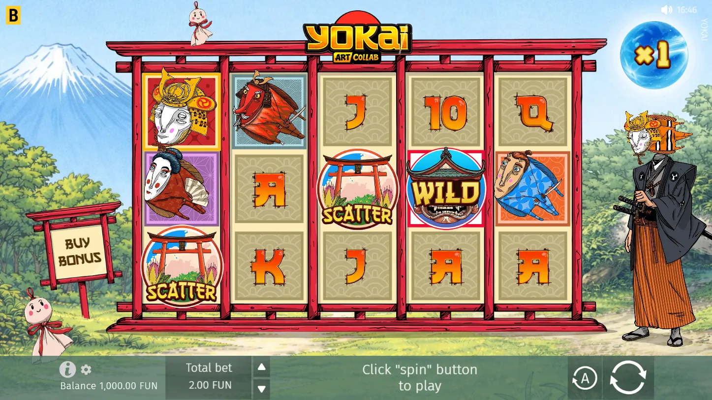 Yokai — игровое поле